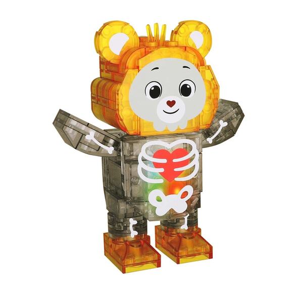 🔥Care Bears Halloween Tenderheart Bear Light Up Block Figure BNWT🔥 - Picture 2 of 4